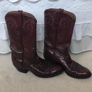 Men’s Lucchese Leather Boots